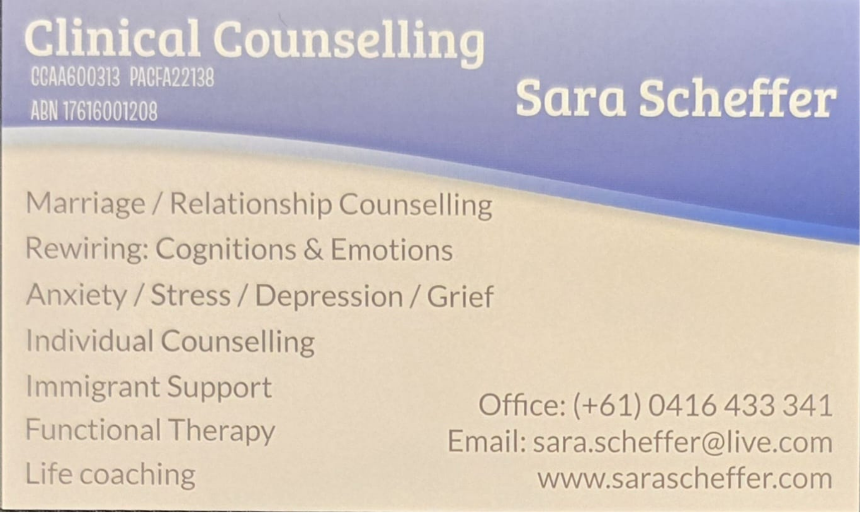 Clinical Counselling