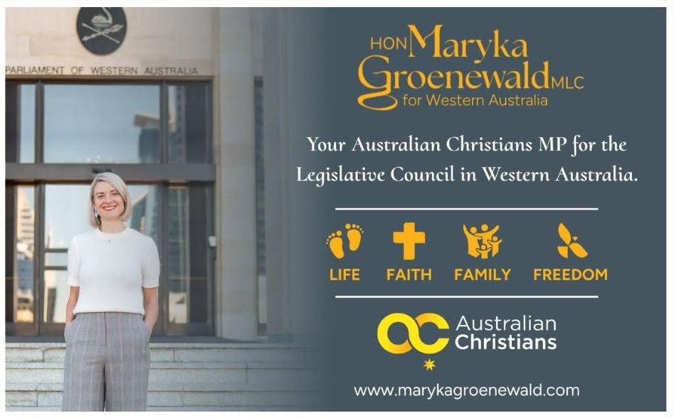 Hon Maryka Groenewald MLC – Australian Christians